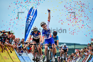 VAN DIJK Eleonora, SLIK Rozanne, JASINSKA Malgorzata: 31. Lotto Thüringen Ladies Tour 2018 - Stage 5