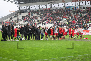 Jubel Rot-Weiss Essen vs. SC Freiburg II 01.04.2023