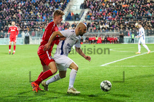 Cedric Harenbrock, Levani Kenia KFC Uerdingen vs. Rot-Weiss Essen Spielfotos 06.03.2024