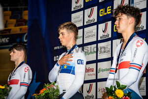 SHARPLES Tom, WEINRICH Willy Leonhard, LEDINGHAM HORN Harry: UEC Track Cycling European Championships (U23-U19) – Apeldoorn 2021
