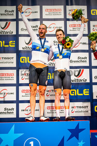 VAN SCHIP Jan Willem, HAVIK Yoeri: UEC Track Cycling European Championships – Grenchen 2021