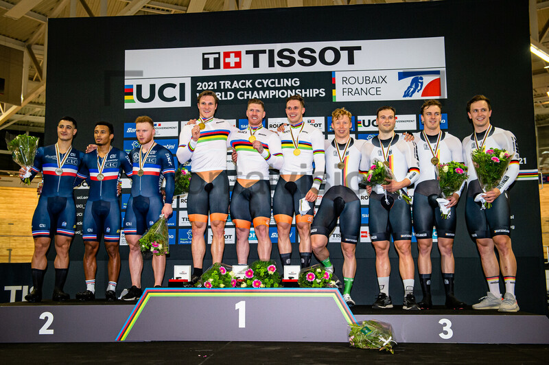 France, Netherlands, Germany: UCI Track Cycling World Championships – Roubaix 2021 