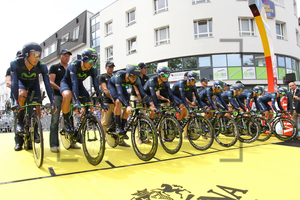 Movistar Team: Tour de France 2015 - 9. Stage
