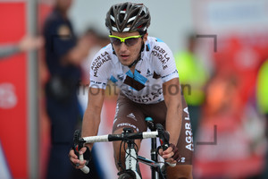 Domenico Pozzovivo: Vuelta a Espana, 20. Stage, From Aviles To Alto De L Angliru