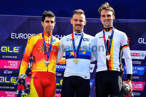 CASTROVIEJO Jonathan, CAMPENAERTS Victor, SCHACHMANN Maximilian: UEC European Championships 2018 – Road Cycling