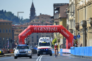 Katazina Sosna: UCI Road World Championships, Toscana 2013, Firenze, ITT Women