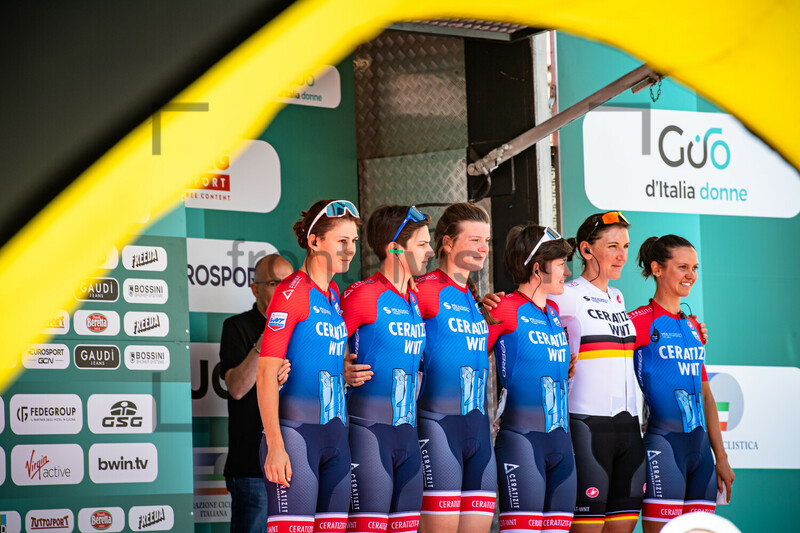 CERATIZIT - WNT PRO CYCLING TEAM: Giro dÂ´Italia Donne 2021 – 2. Stage 