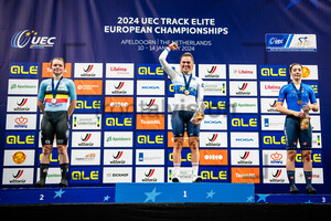 WITTEVRONGEL Lani, COPPONI Clara, FIDANZA Martina: UEC Track Cycling European Championships – Apeldoorn 2024