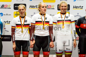 ALBERS Katharina, DERINGER Sophie, PRÖPSTER Alessa-Catriona: German Track Cycling Championships 2019