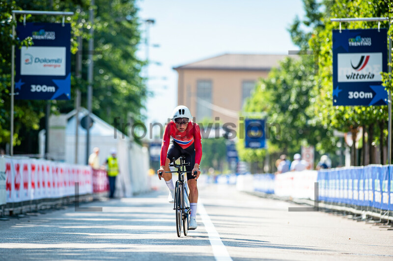 HOLTHER Trym BjÃ¸rner Westgaard: UEC Road Cycling European Championships - Trento 2021 