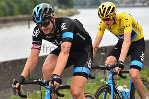 STANNARD Ian, FROOME Christopher: Tour de France 2015 - 4. Stage
