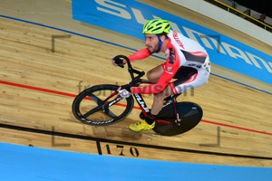 Andreas Graf: UEC Track Cycling European Championships, Netherlands 2013, Apeldoorn, Madison, Qualifying, Men