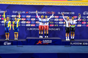 Ukraine, Russie, Germany: UEC European Championships 2018 – Track Cycling