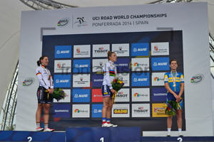 Emma Johansson, Pauline Ferrand Prevot, Lisa Brennauer: UCI Road World Championships 2014 – Women Elite Road Race