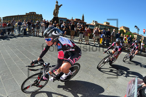 Bepink: UCI Road World Championships, Toscana 2013, Firenze, TTT Women