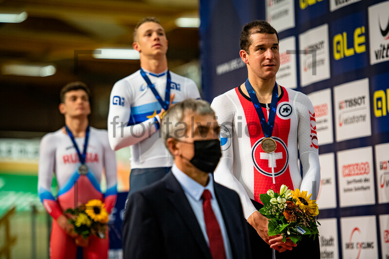 GONOV LevMILAN Jonathan, IMHOF Claudio: UEC Track Cycling European Championships – Grenchen 2021 