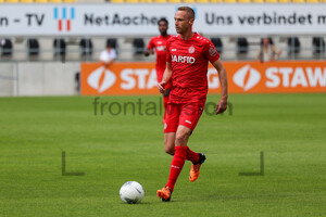 Felix Bastians. Alemannia Aachen vs. Rot-Weiss Essen Testspiel 16.07.2022