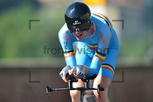 Nathan Van Hooydonck: UCI Road World Championships, Toscana 2013, Firenze, ITT Junior Men