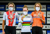 REUSSER Marlen, VAN DER BREGGEN Anna, VAN DIJK Ellen: UCI Road Cycling World Championships 2020