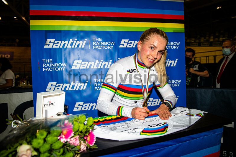 HINZE Emma: UCI Track Cycling World Championships – Roubaix 2021 