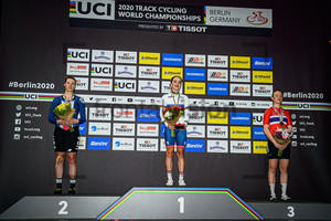 VALENTE Jennifer, BARKER Elinor, STENBERG Anita Yvonne: UCI Track Cycling World Championships 2020