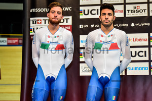 LAMON Francesco, CONSONNI Simone: Track Cycling World Cup - Apeldoorn 2016
