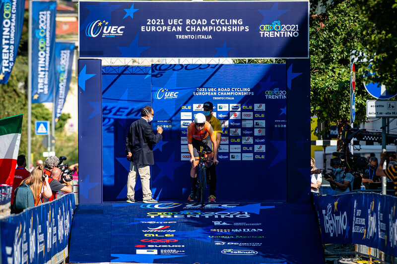 VAN DEN BERG Julius: UEC Road Cycling European Championships - Trento 2021 