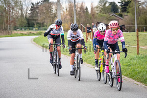 HONSINGER Clara, VAN ROOIJEN Sofie, MARTINS Maria, BARIL Olivia: Ronde Van Vlaanderen 2022 - WomenÂ´s Race