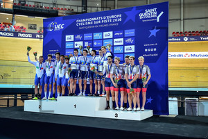 ITALY, FRANCE, GREAT BRITAIN: UEC Track Championships 2016