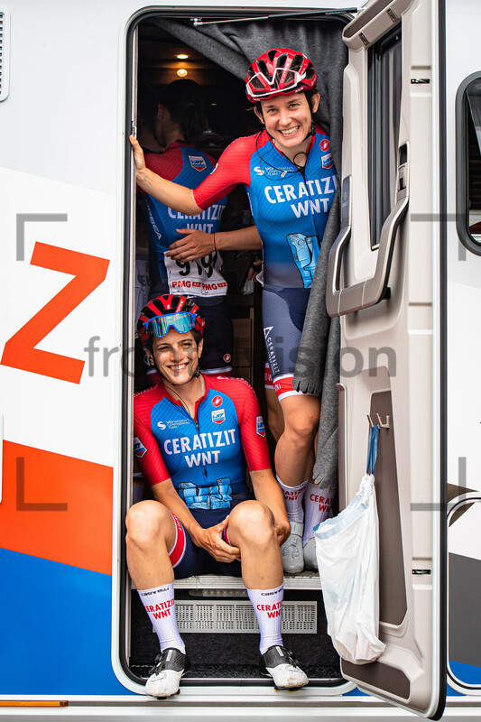 CONFALONIERI Maria Giulia, HAMMES Kathrin: Giro dÂ´Italia Donne 2021 – 3. Stage 