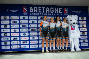 Cynisca Cycling: Bretagne Ladies Tour - Teampresentation