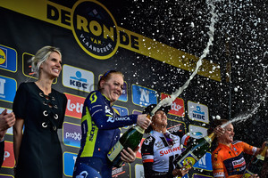 ELVIN Gracie, RIVERA Coryn, BLAAK Chantal: Ronde Van Vlaanderen 2017