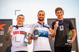 REILLY Kieran, JEANJEAN Anthony, RANTEÅ  Marin: UEC BMX Cycling European Championships - Munich 2022