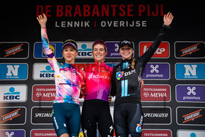 NIEWIADOMA Katarzyna, VOLLERING Demi, LIPPERT Liane: Brabantse Pijl 2022 - Women´s Race