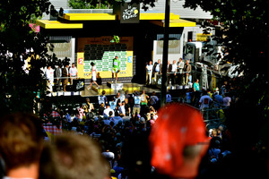 Medal ceremony Peter Sagan: finish 9. stage