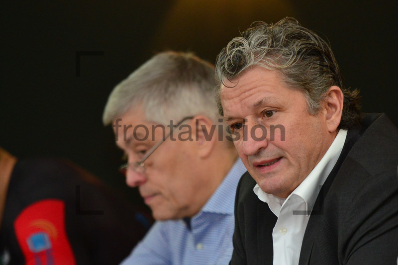Dieter Stein: Pressekonferenz Berliner Sechstagerennen 
