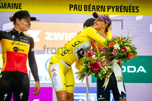 KOPECKY Lotte, VOLLERING Demi, NIEWIADOMA Katarzyna: Tour de France Femmes 2023 – 8. Stage