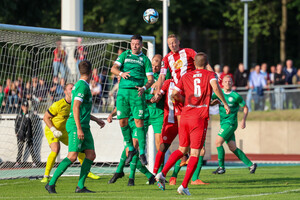 Felix Bastians, Yannick Reiners Ader Union Frintrop vs. Rot-Weiss Essen 26.07.2023