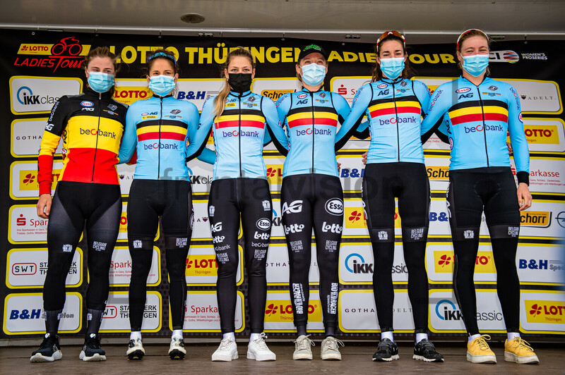 Nationalteam Belgium: LOTTO Thüringen Ladies Tour 2021 - 1. Stage 