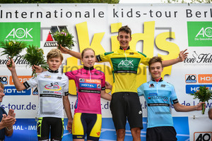 All Leader Jerseys: 25. Internationale Kids Tour 2017 – Stage 2