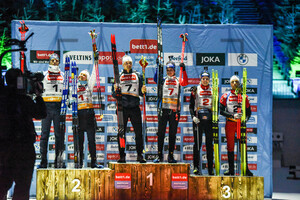 Siegerehrung WTC Biathlon auf Schalke 28-12-2022