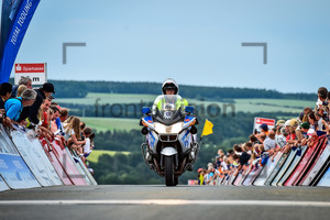 Police Moto: 31. Lotto Thüringen Ladies Tour 2018 - Stage 5