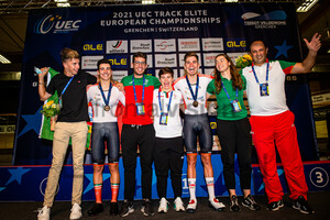 LEITAO Iuri, OLIVEIRA Rui: UEC Track Cycling European Championships – Grenchen 2021