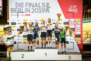 PEIKER Paulina, WALDHOFF Lea, DOPJANS Hanna, SMEKAL Finja, MÄDER Thalea, HABERECHT Gina: German Track Cycling Championships 2019