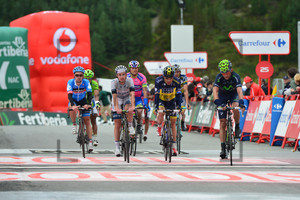 Johannes Froehlinger, Oliver Zaugg, Sylvester Szmyd: Vuelta a Espana, 15. Stage, From Andorra To Peyragudes