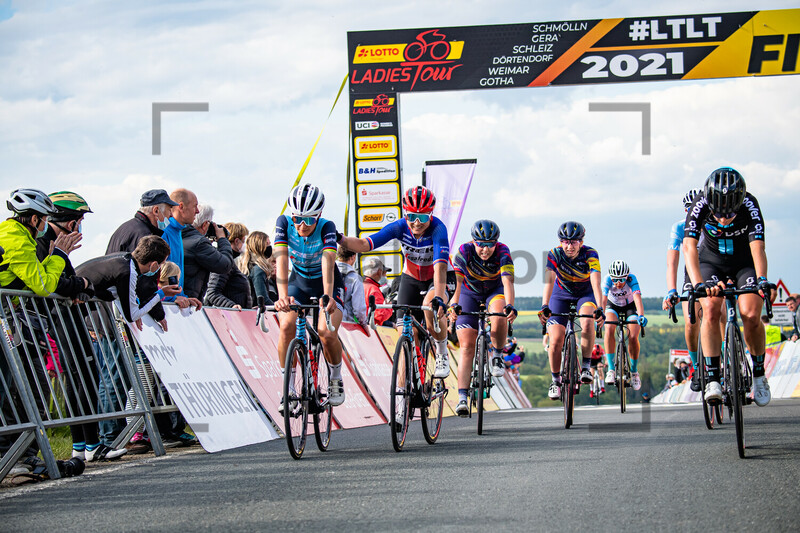 DEIGNAN Elizabeth, CORDON-RAGOT Audrey: LOTTO Thüringen Ladies Tour 2021 - 4. Stage 