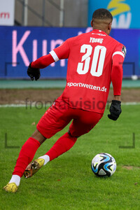 Isaiah Ahmad Young Rot-Weiss Essen vs. FSV Zwickau Spielfotos 13.01.2024