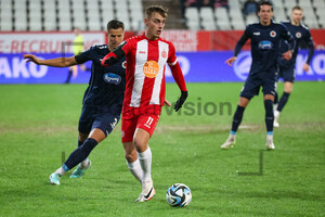 Marvin Obuz Rot-Weiss Essen vs. FC Viktoria Köln Spielfotos 23.01.2024