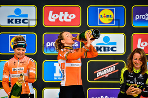 PIETERS Amy, VAN DER BREGGEN Anna, VAN VLEUTEN Annemiek: Ronde Van Vlaanderen 2018