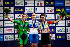 MCCURLEY Shannon, NELSON Emily, MARTINS Maria: UEC Track Cycling European Championships 2019 – Apeldoorn